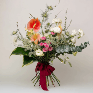 Radiant Peach Elegance