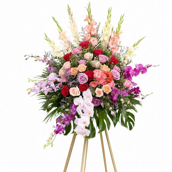 Promotion Flower Stand — 晉升誌慶花牌